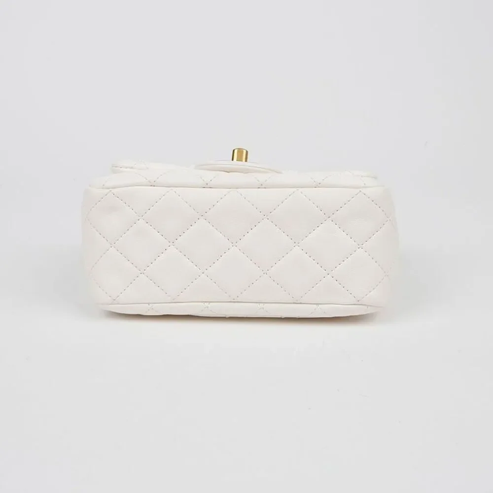 Petite Sac Golden Ball Chain Shoulder Crossbody Bag